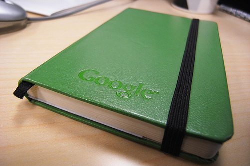 Physical Google Notebook
